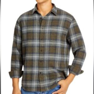 Rails Men’s Forrest Brushed Plaid Shirt Sz XL‎